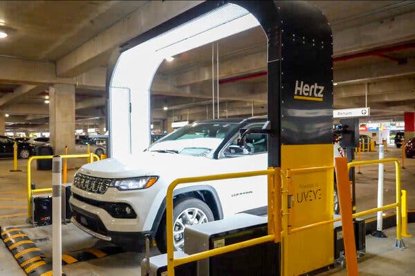 AI Technology Ensures Every Rental Car Blemish Is Noticed—and Charged