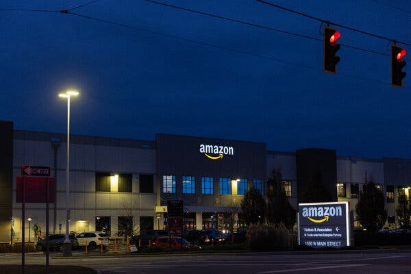 Amazon reported its slowest sales growth since the height of the pandemic in its first-quarter financial results released Thursday.
