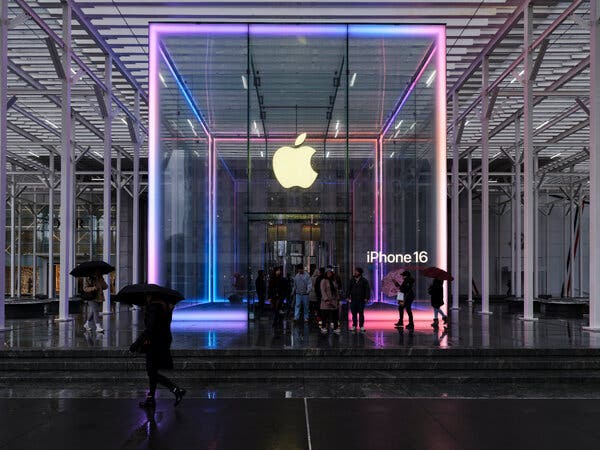 A surge in iPhone purchases before price hikes contributed to Apple's sales growth.