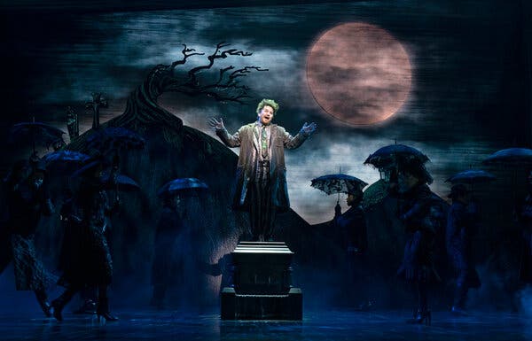 ‘Beetlejuice’ Musical Set for Return to Broadway This Fall