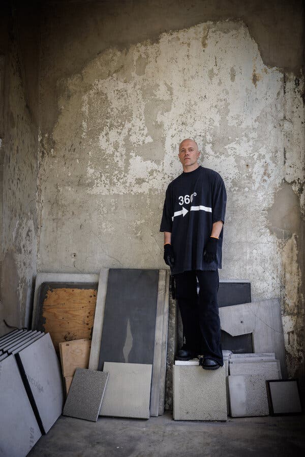 Niklas Bildstein Zaar, founder of the architecture firm Sub, which is responsible for this year’s Venice Architecture Biennale design.