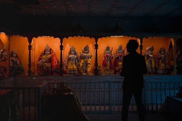 A former school in Harrisburg, Pennsylvania, has been transformed into a Hindu temple serving the Bhutanese refugee population, which has grown to approximately 40,000 over two decades.
