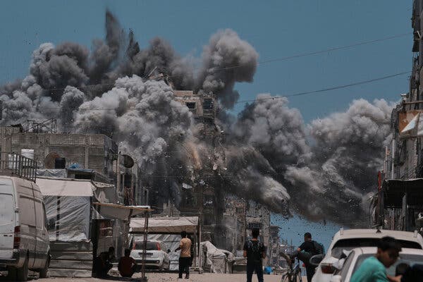Cease-Fire Talks in Gaza Stall Over Enduring Disagreements