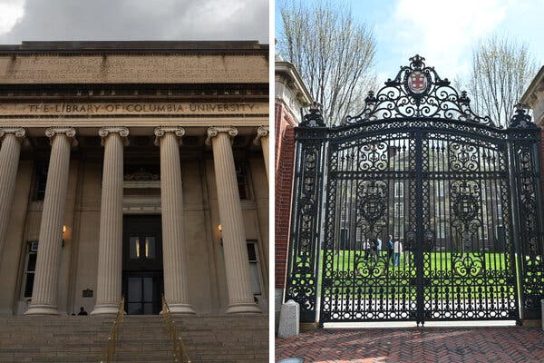 Columbia and Brown Universities to Release Admissions and Racial Data Under Federal Settlement