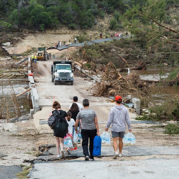 Devastating Floods Ravage Central Texas, Leaving Scores Dead and Many Missing