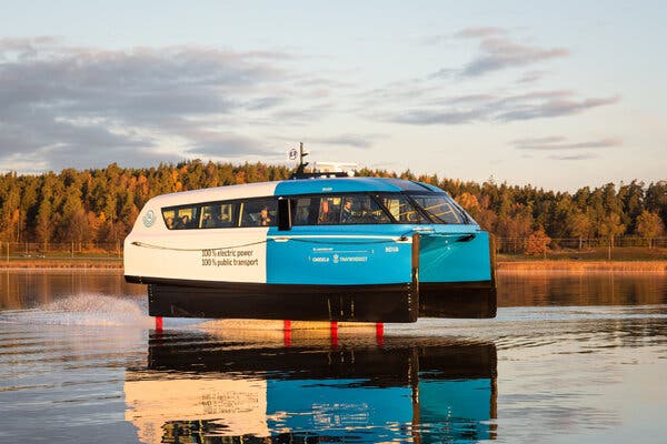 Electric Hydrofoil Ferries Set to Revolutionize Urban Commuting
