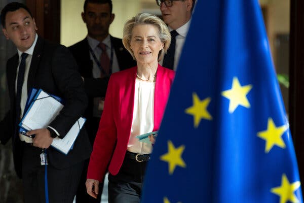 A Sunday phone conversation between European Commission President Ursula von der Leyen and U.S. President resulted in postponing the 50 percent tariffs on EU steel imports.