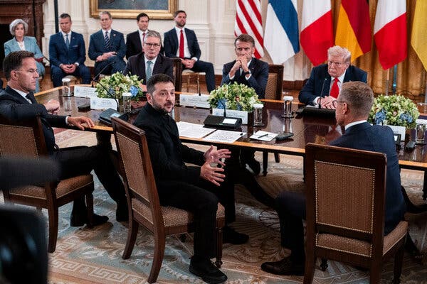 European Leaders Unite to Influence U.S. Policy on Ukraine
