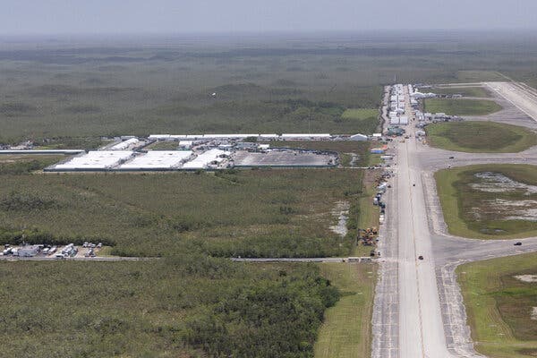 Florida Launches First Deportation Flights from Everglades Detention Center