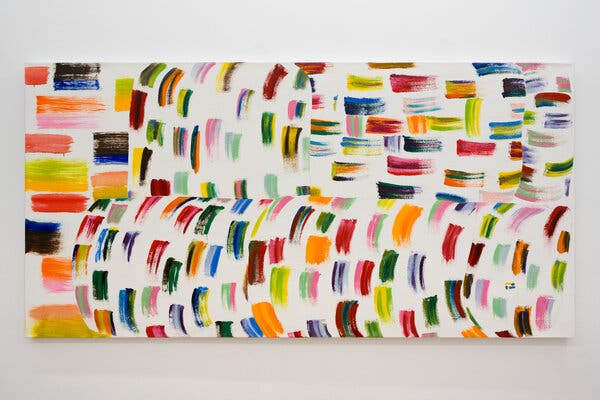 "Couch" by Audrey Gair, showcased for the first time at Frieze by both the artist and her representing gallery, King's Leap.
