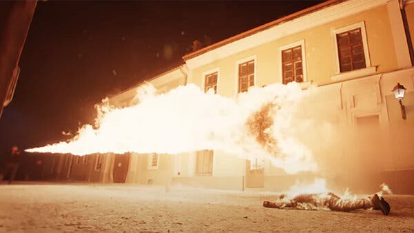 Inside the Fiery Flamethrower Duel of ‘Ballerina’