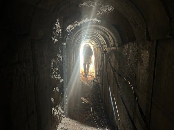 Inside the Underground Tunnel Beneath a Southern Gaza Hospital