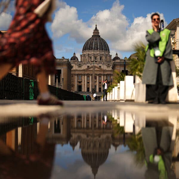 St. Peter’s Basilica, the iconic center of the Catholic Church.