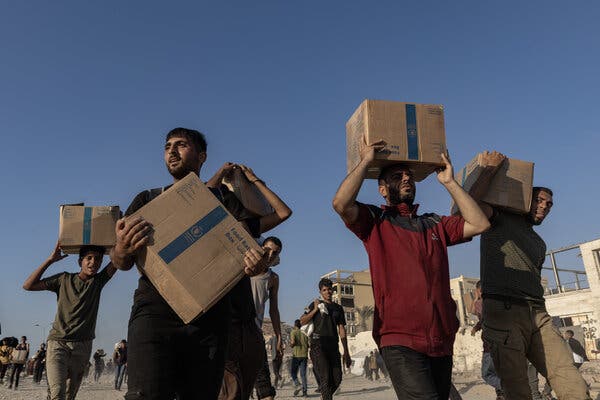 Israeli Military Officials Find No Evidence of Hamas Systematically Diverting U.N. Aid