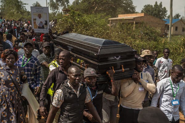 Kenyans Rally in Massive Funeral Protest Over Death in Police Custody