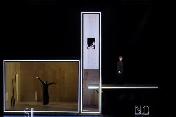 Kirill Serebrennikov’s innovative double bill of Mozart’s “Don Giovanni” and Requiem at Berlin’s Komische Oper.