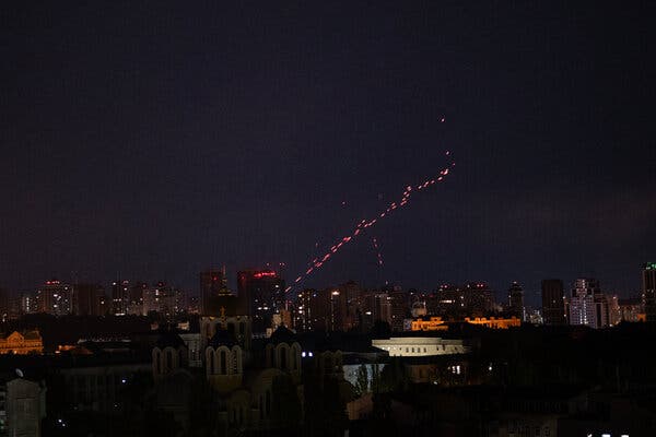 Kyiv Endures Relentless Nighttime Drone and Missile Strikes Amid Escalating Conflict