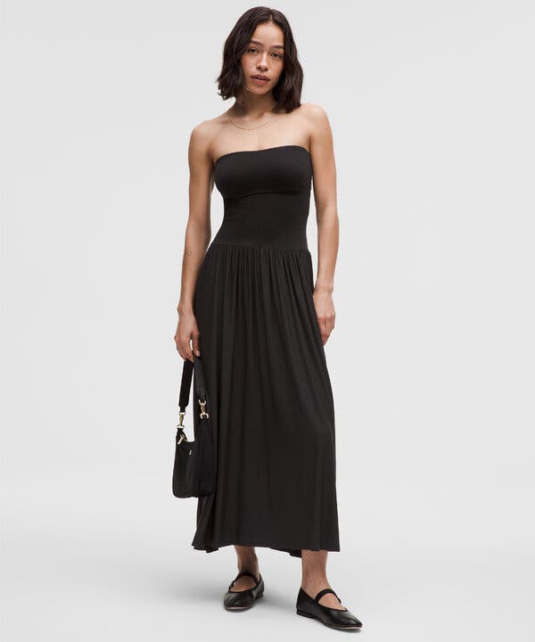 Lululemon designed its new convertible maxi dress with a focus on comfort, performance, and versatility, sparking numerous TikTok videos debating its style and value.