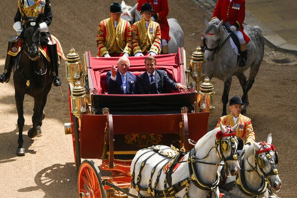 Macron’s State Visit to the UK: From Horse-Drawn Carriage to Windsor Banquet