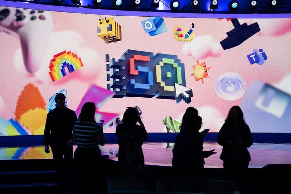 Microsoft marked its 50th anniversary earlier this month with celebrations.