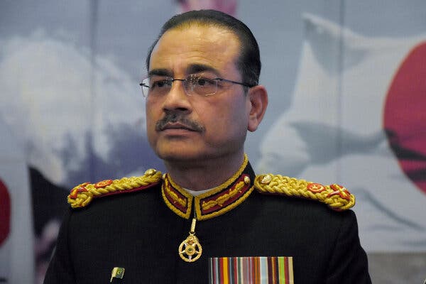 General Syed Asim Munir, Pakistan’s army chief, during a 2022 ceremony in Islamabad, the nation’s capital.