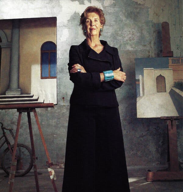 Gretchen Dow Simpson in 2005, renowned for her contemplative portrayals of Northeastern coastal and countryside architecture, many featured on prominent magazine covers.