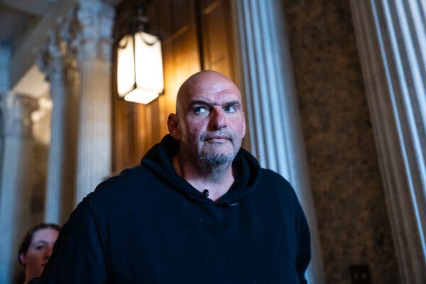 Senator John Fetterman Responds to Criticism Over Senate Absences Amid Mental Health Struggles