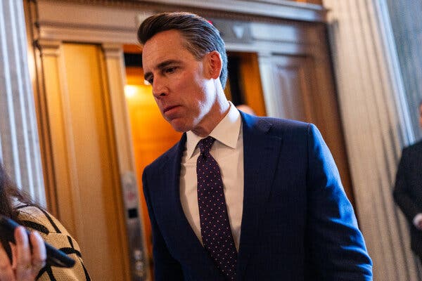 Since entering the Senate in 2019, Josh Hawley has pursued a dual path as a vigorous advocate for social conservatism and populist causes.