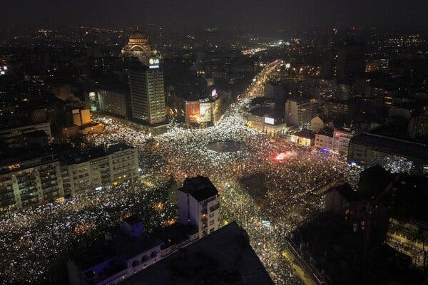 Serbia’s Student-Led Protests Illuminate a Path Beyond Autocracy