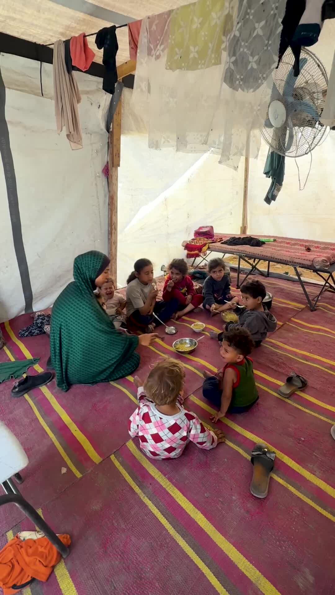 Severe Hunger Crisis in Gaza Evident in the Emaciation of Children