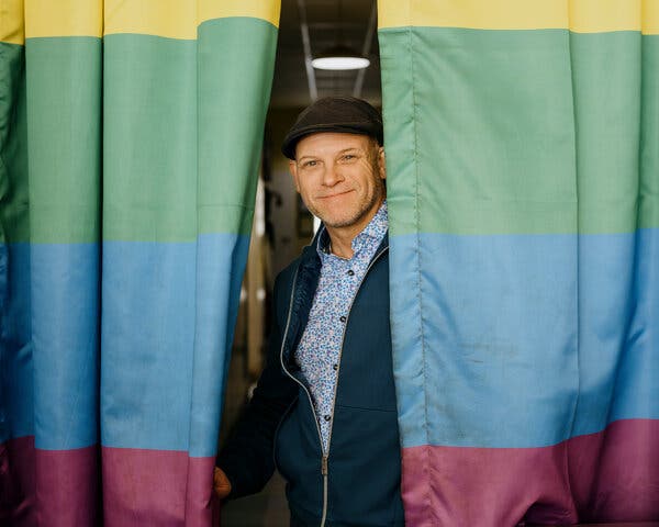 Ryan Jones, owner of Hot Cookie bakery in San Francisco, is among small business owners contributing to Pride festivals after major corporations withdrew or declined to renew sponsorships.