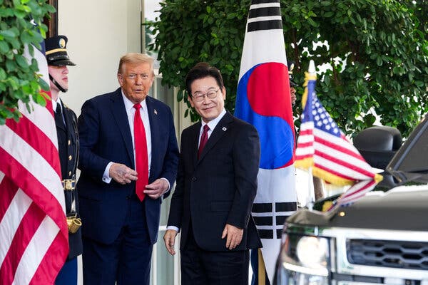 President Trump and South Korean President Lee Jae Myung concluded their meeting without major breakthroughs.