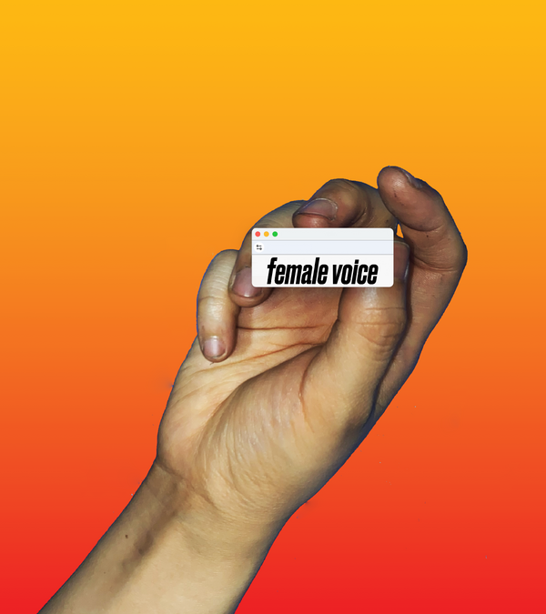 The Distinctive Voice of Women in AI: How Digital Femininity Shapes Online Culture