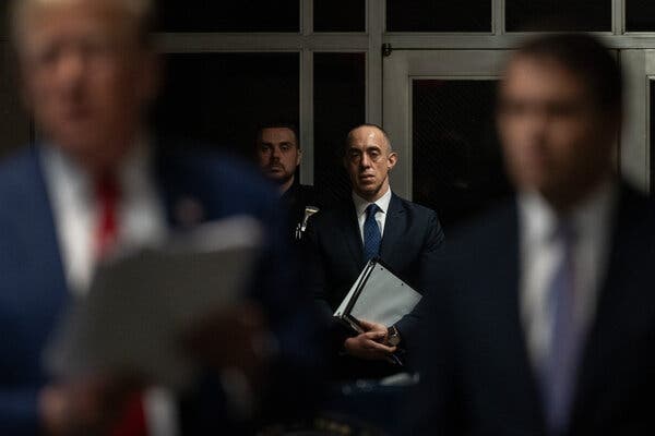 Emil Bove served as President Trump’s defense attorney during his recent criminal trial in New York.