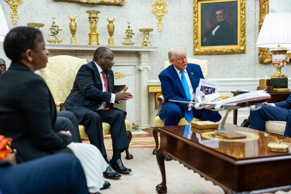 Trump Cites Misleading Images to Support Genocide Claims in South Africa