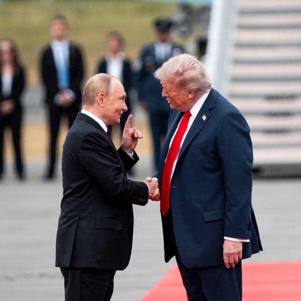 Trump Honors Putin with Fighter Jet Escort and Red Carpet Reception in Alaska