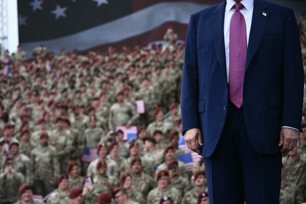 Trump Pushes to Align Military Culture with His Political Vision