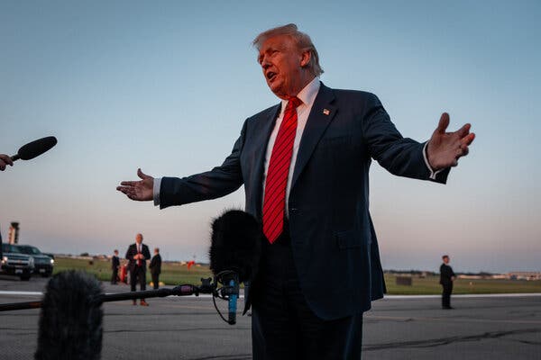 President Trump in Allentown, Pennsylvania, demonstrating a pattern of endorsing favorable results while dismissing unfavorable ones as rigged or fraudulent.