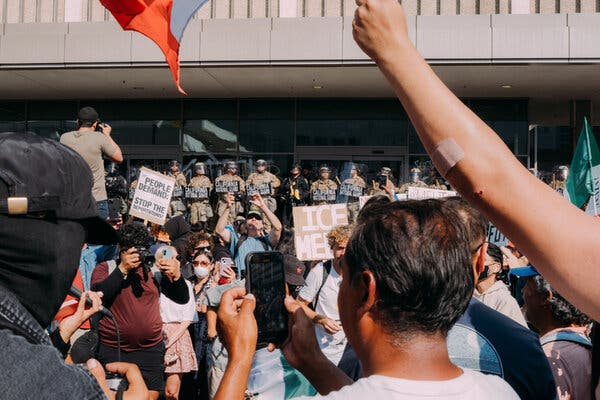 Trump’s Use of Military Force Against Protesters Highlights Political Vulnerability