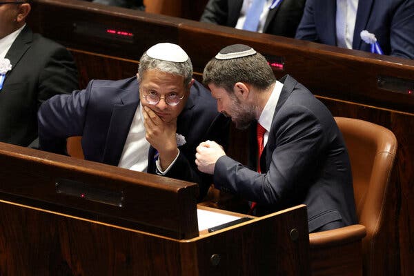 Western Nations Impose Sanctions on Israel's Far-Right Ministers Amid Gaza Crisis