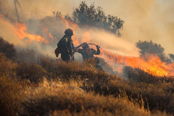 Wildfires on Crete Raise Concerns for Greece's Tourism-Dependent Communities